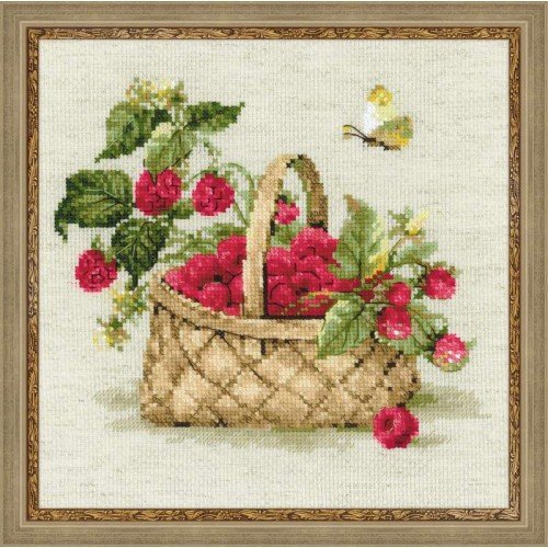 Riolis - Basket with Raspberries
