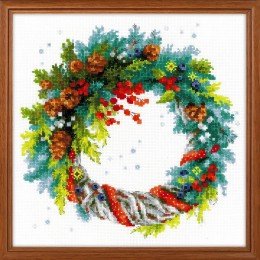 Riolis - Wreath with Blue Spruce