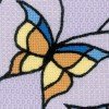 Riolis - Pannel Stained Glass Window. Butterflies