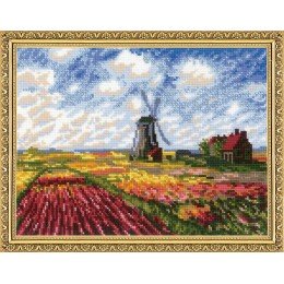 Riolis - Tulip Fields after C. Monet's Painting