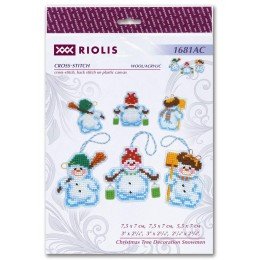 Riolis - Decoración del árbol de Navidad Muñecos de nieve