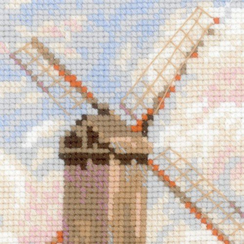 Riolis - Windmill at Knokke after C. Pissarro's Painting