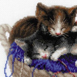 Riolis - Kittens in a Basket