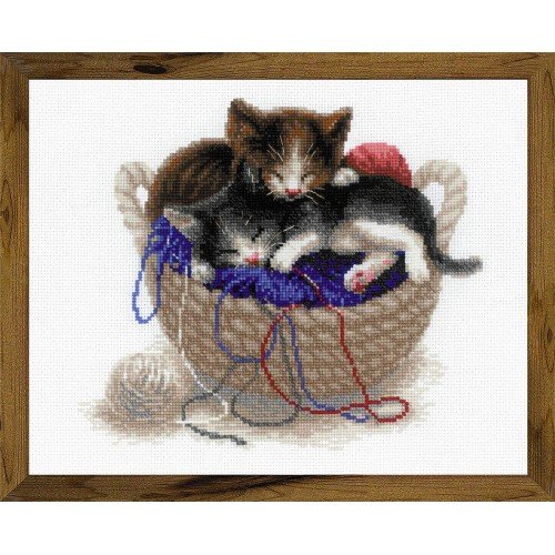 Riolis - Kittens in a Basket