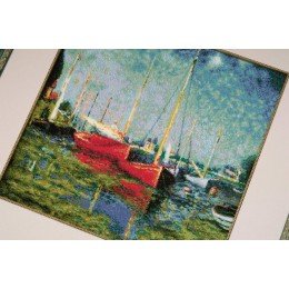 Riolis - Argenteuil after C. Monet's Painting