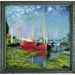 Riolis - Argenteuil after C. Monet's Painting