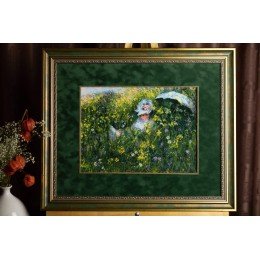 Riolis - In the Meadow after C. Monet's Painting