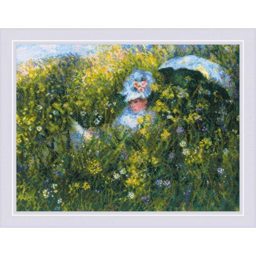 Riolis - In the Meadow after C. Monet's Painting