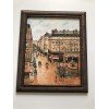 Riolis - La calle Saint-Honoré según el cuadro de C. Pissarro