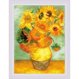 Riolis - Sunflowers after V. Van Gogh's Painting