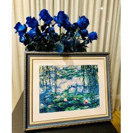 Riolis - Water Lilies after C. Monet's Painting 