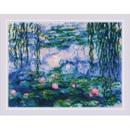 Riolis - Water Lilies after C. Monet's Painting 