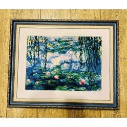 Riolis - Water Lilies after C. Monet's Painting 