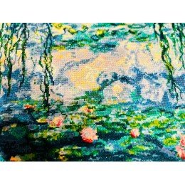 Riolis - Water Lilies after C. Monet's Painting 