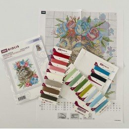 Riolis - Cat in Flowers