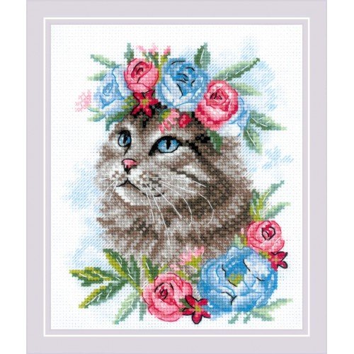 Riolis - Cat in Flowers
