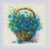 Riolis - Forget Me Nots in a Basket