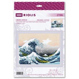 Riolis - The Great Wave off Kanagawa after K. Hokusai Artwork
