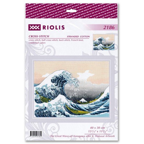 Riolis - The Great Wave off Kanagawa after K. Hokusai Artwork
