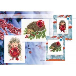 RTO - Hedgehog decorating Christmas tree