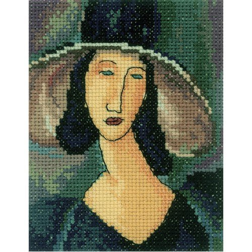RTO - Retrato de mujer con sombrero