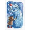 RTO - Chica y gato de nieve