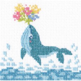 RTO - Whale with flowers