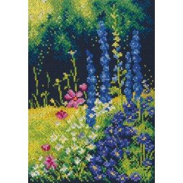 RTO - Delphinium and cosmos
