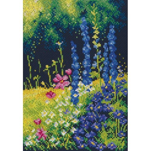 RTO - Delphinium and cosmos