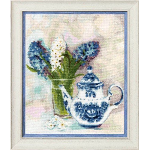 Golden Fleece - Gzhel and hyacinths