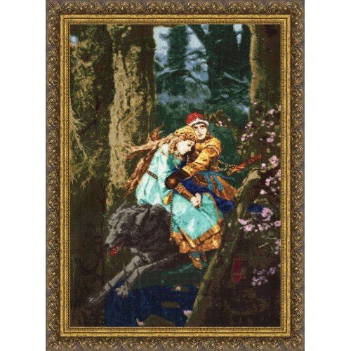 Golden Fleece - Ivan tsarevich riding the grey wolf