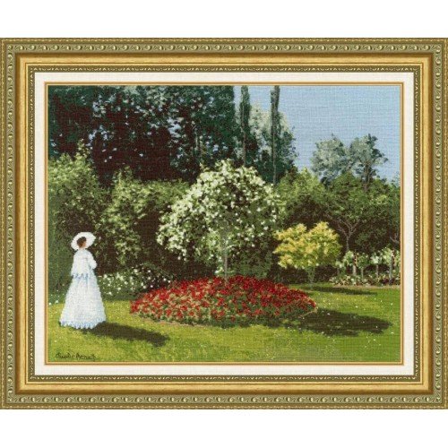 Golden Fleece - Mujer en el jardín sainte-adresse