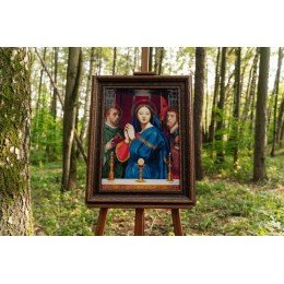 Golden Fleece - Virgen delante del cáliz con el sacramento 1841