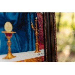 Golden Fleece - Virgen delante del cáliz con el sacramento 1841