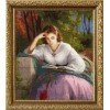 Golden Fleece - Lectura. Retrato de la esposa del artista