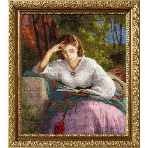 Golden Fleece - Lectura. Retrato de la esposa del artista