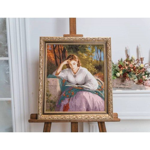 Golden Fleece - Lectura. Retrato de la esposa del artista