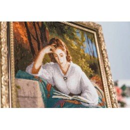 Golden Fleece - Reading. Portrait of the artist's wife