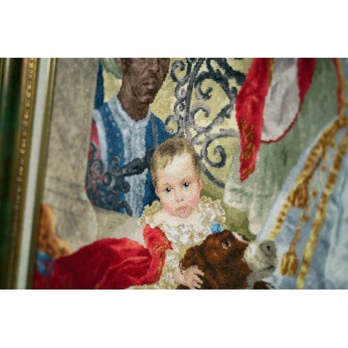 Golden Fleece - Retrato de los niños Volkonsky con el arap