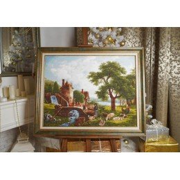 Golden Fleece - Molino de agua. 1809