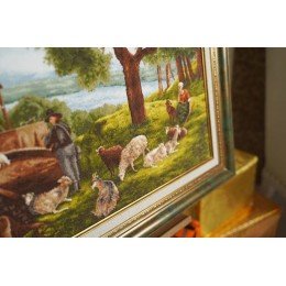 Golden Fleece - Molino de agua. 1809