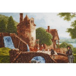 Golden Fleece - Molino de agua. 1809