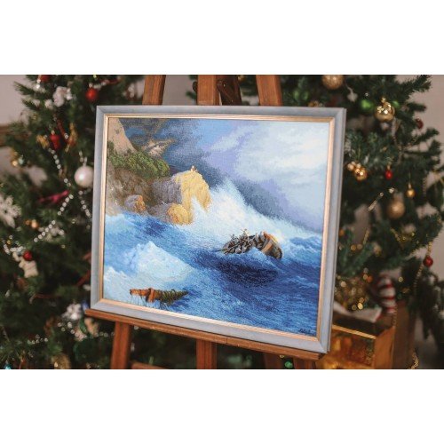Shipwreck 1976 by Aivazovsky