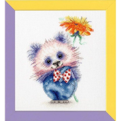 Golden Fleece - Panda con flor