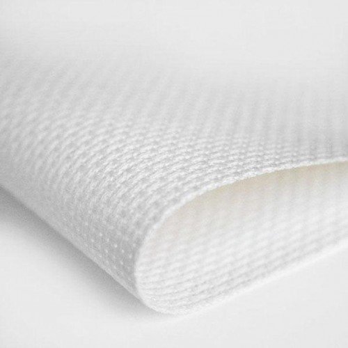 Cañamazo Zweigart 16ct. blanco 101 tela de aguja 100x100cm